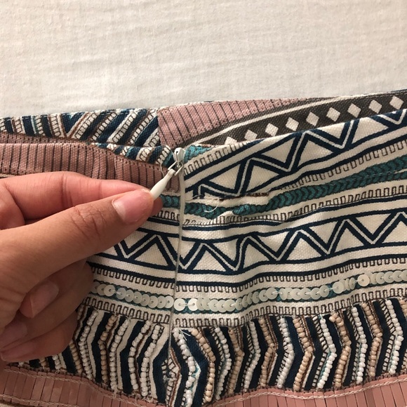 Sequin mini skirt - Picture 4 of 5